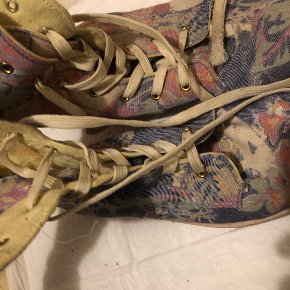 Flower combat boots - Picture 3 of 3
